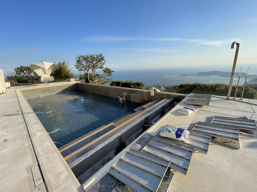 chantier traitemant automatique piscine