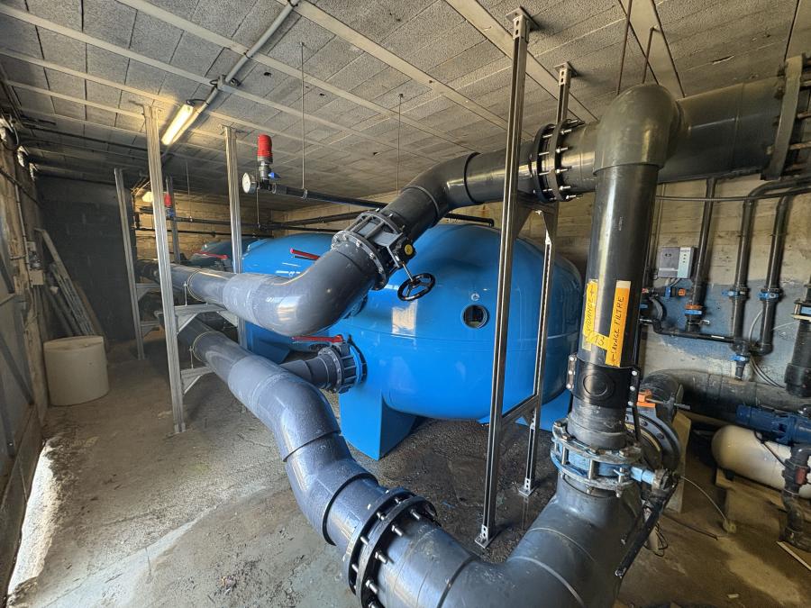 grande pompe filtre piscine